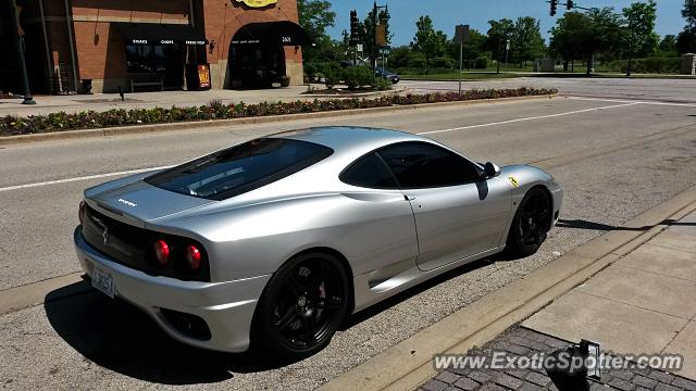 Ferrari 360 Modena spotted in Glenview, Illinois