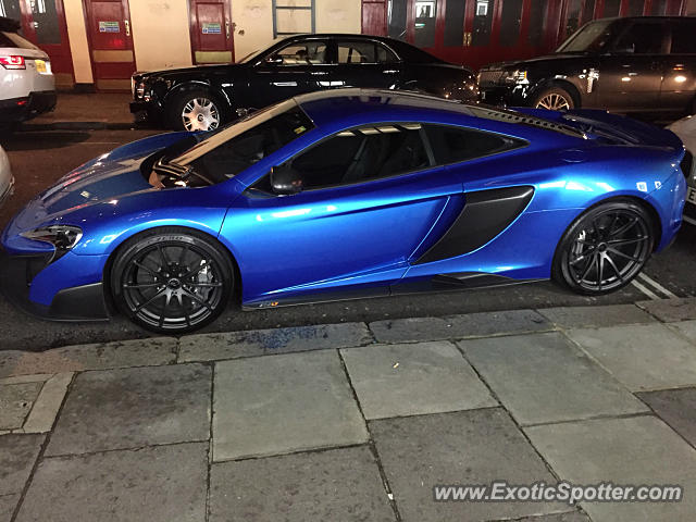 Mclaren 675LT spotted in London, United Kingdom