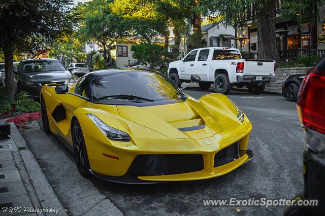 Ferrari LaFerrari spotted in Carmel, California