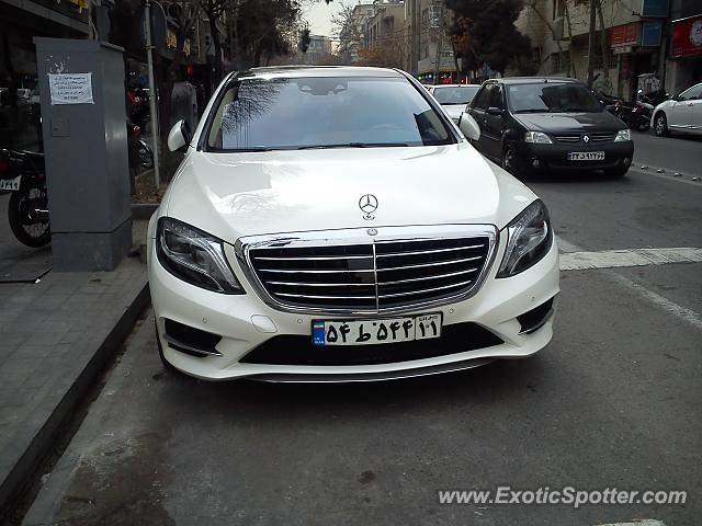 Mercedes S65 AMG spotted in Tehran, Iran