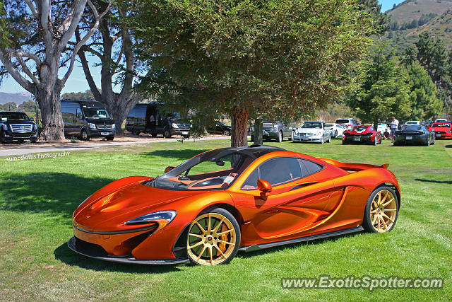 Mclaren P1 spotted in Carmel Valley, California