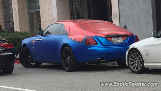 Rolls-Royce Wraith spotted in Los Angeles, California