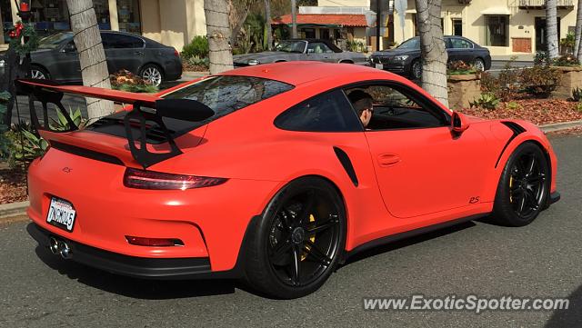 Porsche 911 GT3 spotted in Rancho Santa Fe, California