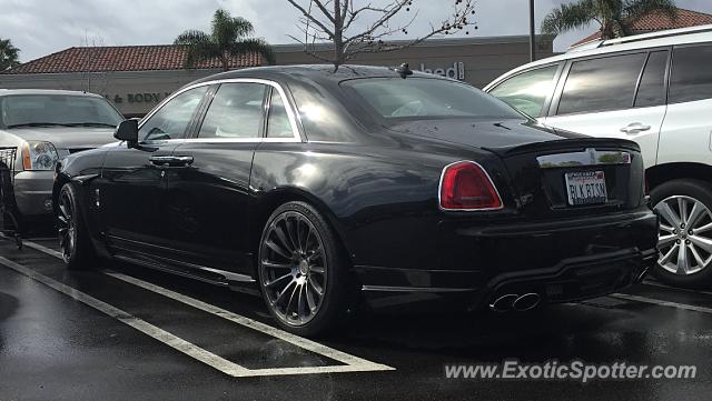 Rolls-Royce Ghost spotted in Del Mar, California