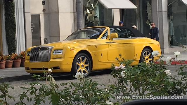 Rolls-Royce Phantom spotted in Los Angeles, California