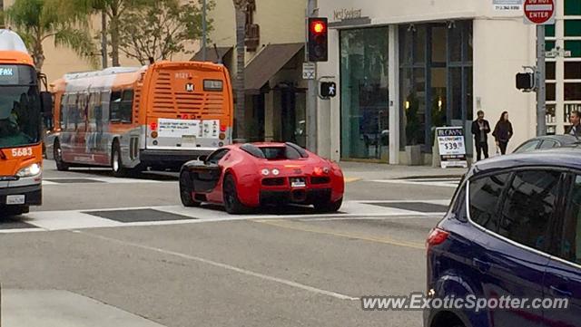 Bugatti Veyron spotted in Los Angeles, California