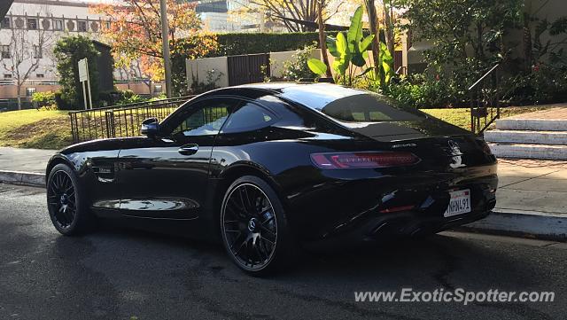 Mercedes AMG GT spotted in Los Angeles, California