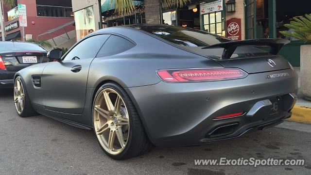 Mercedes AMG GT spotted in La Jolla, California