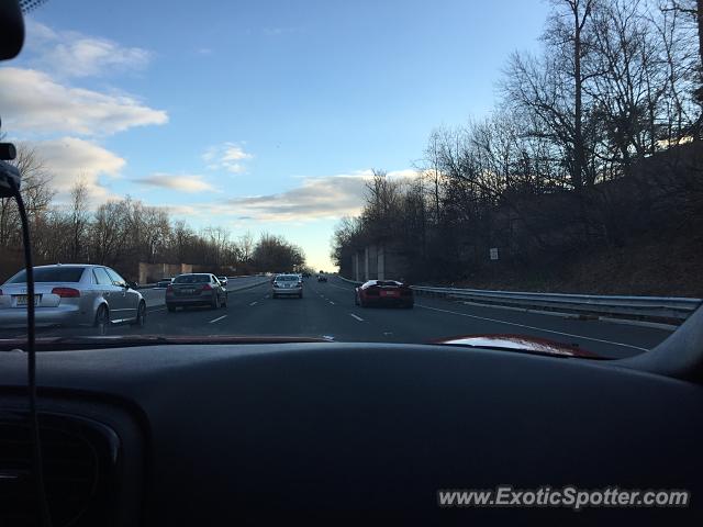 Lamborghini Aventador spotted in Ho-Ho-Kus, New Jersey