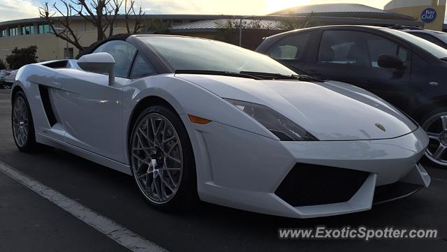 Lamborghini Gallardo spotted in Del Mar, California