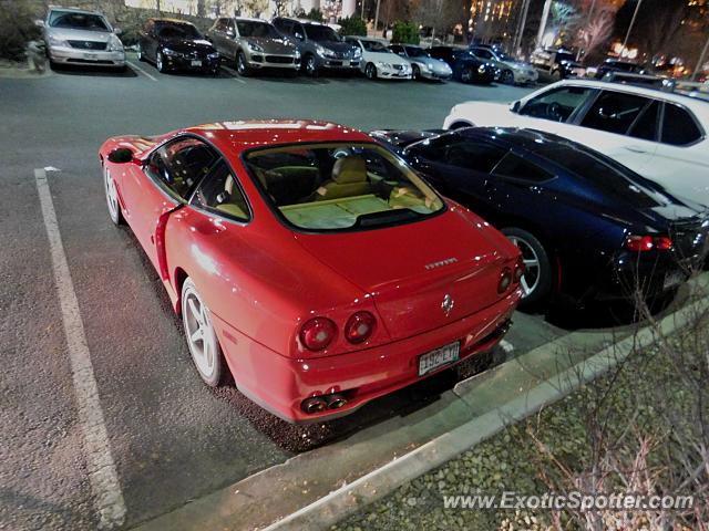 Ferrari 550 spotted in Greenwood V, Colorado