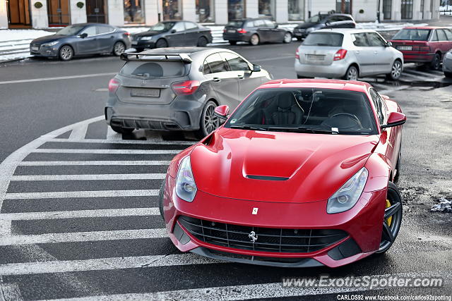 Ferrari F12 spotted in Warsaw, Poland