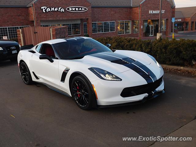Chevrolet Corvette Z06 spotted in Greenwood V, Colorado