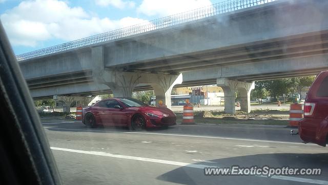 Maserati GranTurismo spotted in Pinellas Park, Florida