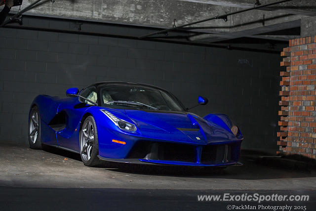Ferrari LaFerrari spotted in Monterey, California