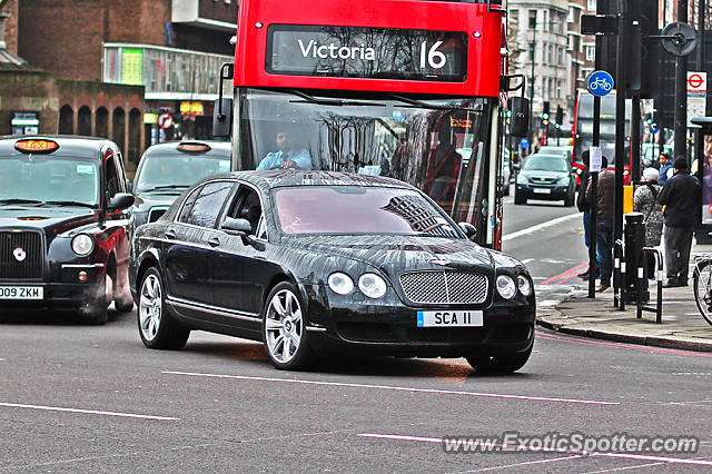 Bentley Continental spotted in London, United Kingdom