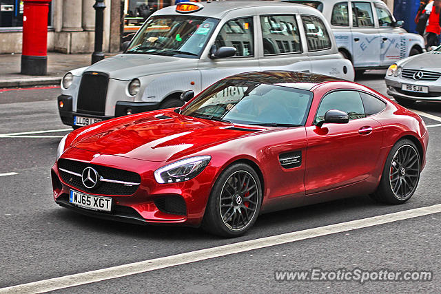 Mercedes AMG GT spotted in London, United Kingdom