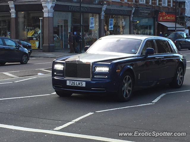 Rolls-Royce Phantom spotted in London, United Kingdom