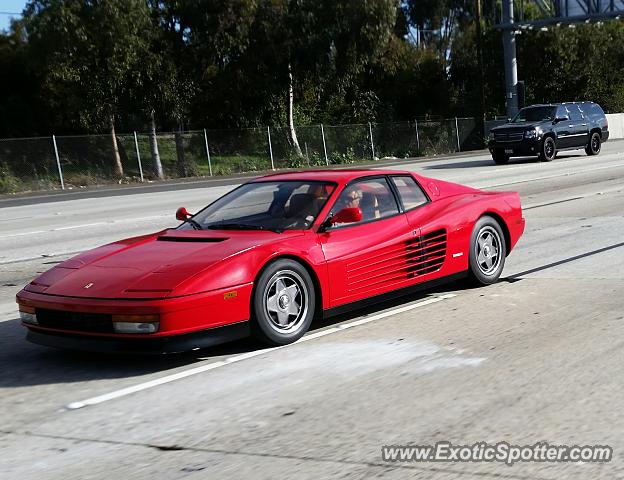 Ferrari Testarossa spotted in Long Beach, California