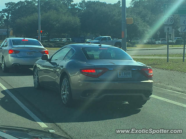 Maserati GranTurismo spotted in Bluffton, South Carolina
