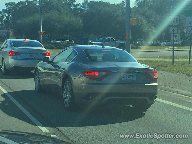 Maserati GranTurismo spotted in Bluffton, South Carolina