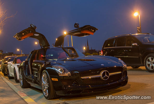 Mercedes SLS AMG spotted in Milwaukee, Wisconsin