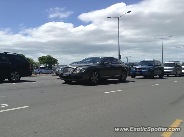 Bentley Flying Spur spotted in Christchurch, New Zealand