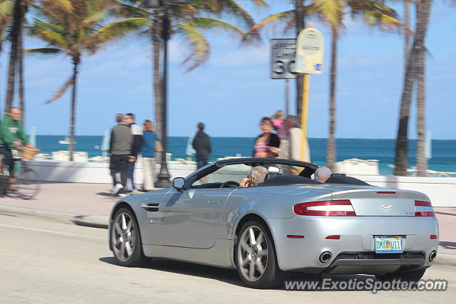 Aston Martin Vantage spotted in Fort Lauderdale, Florida
