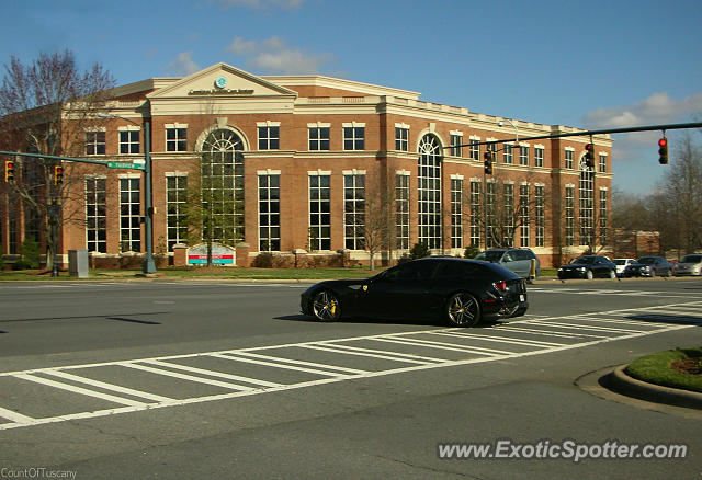Ferrari FF spotted in Charlotte, North Carolina