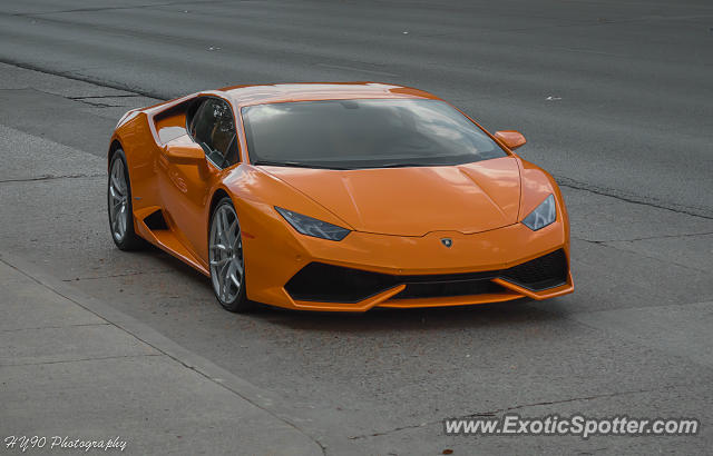 Lamborghini Huracan spotted in Dallas, Texas