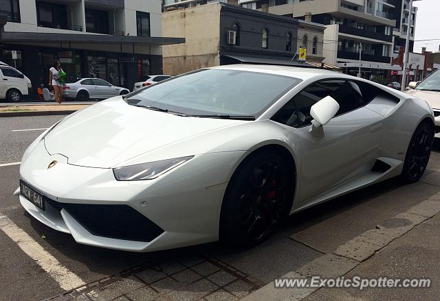 Lamborghini Huracan spotted in Melbourne, Australia