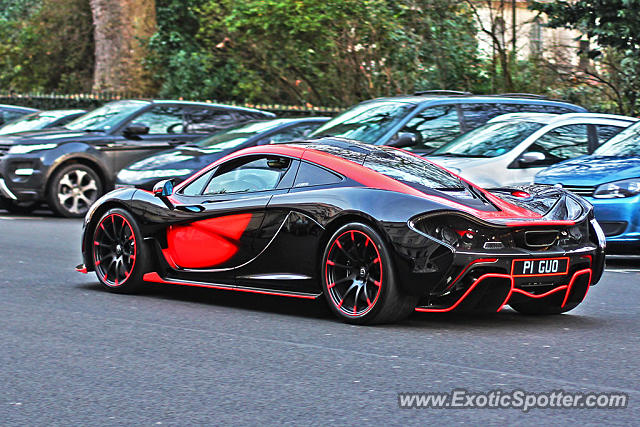 Mclaren P1 spotted in London, United Kingdom