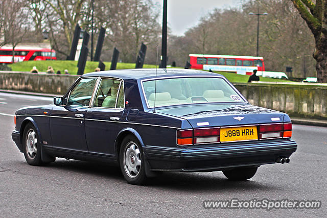 Bentley Turbo R spotted in London, United Kingdom