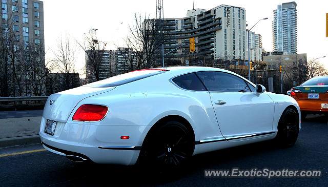 Bentley Continental spotted in Toronto, Canada