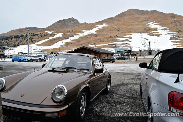 Porsche 911 spotted in Passo Del Tonale, Italy