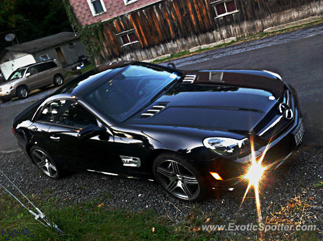 Mercedes SL 65 AMG spotted in Sodus Point, New York