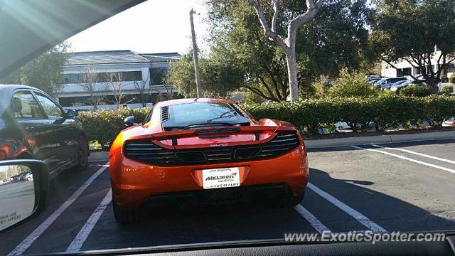 Mclaren MP4-12C spotted in Agoura Hills, California