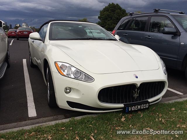 Maserati GranCabrio spotted in Melbourne, Australia