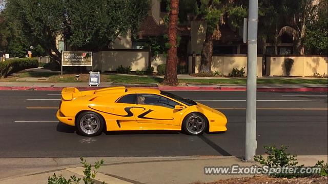 Lamborghini Diablo spotted in Canoga Park, California