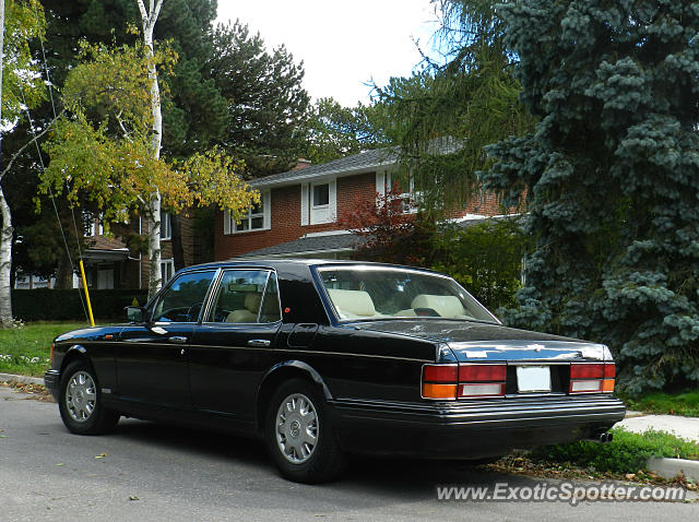 Bentley Turbo R spotted in Toronto, Canada