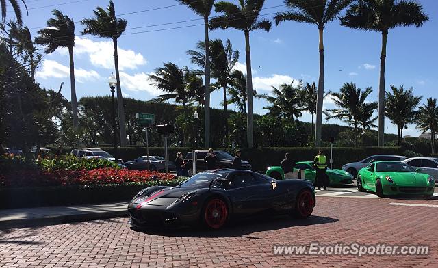 Pagani Huayra spotted in Palm Beach, Florida