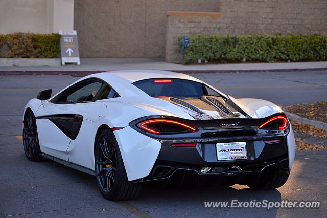 Mclaren 570S spotted in Canoga Park, California