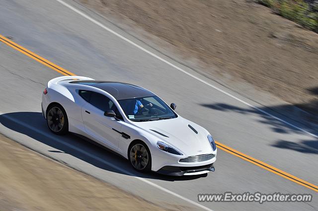 Aston Martin Vanquish spotted in Agoura Hills, California