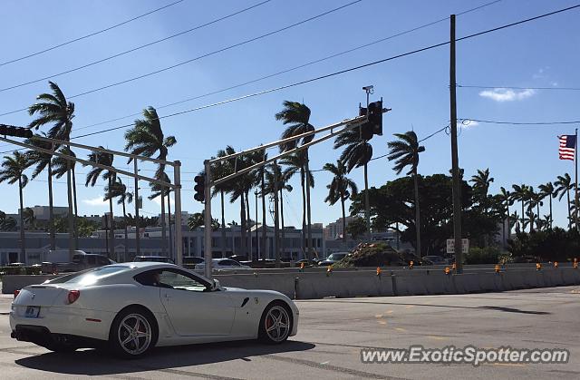 Ferrari 599GTB spotted in Palm Beach, Florida