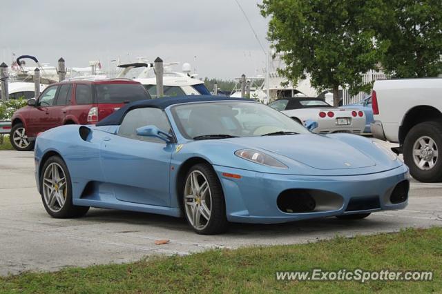 Ferrari F430 spotted in Haulover, Florida