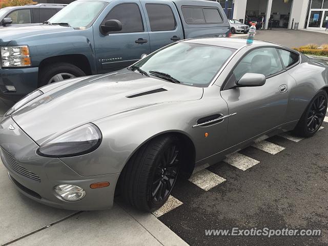 Aston Martin Vanquish spotted in Fife, Washington
