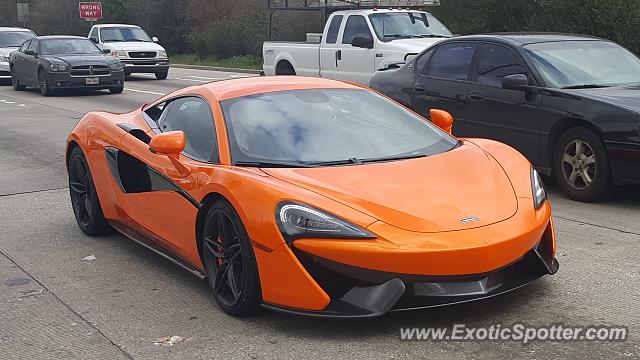 Mclaren 570S spotted in Houston, Texas