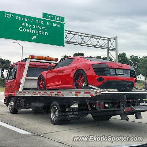 Audi R8 spotted in Covington, Kentucky