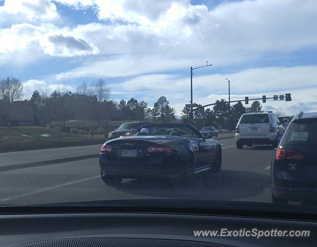 Jaguar XKR spotted in Lone tree, Colorado