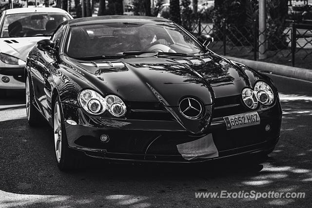 Mercedes SLR spotted in Alicante, Spain